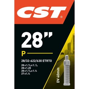 CST Slange 28 x 1 1/8 - 1 1/4 hv 40mm