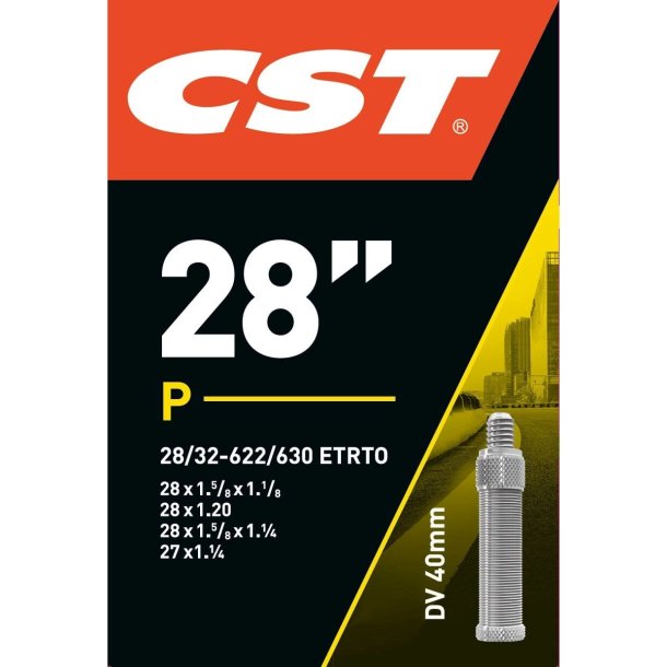CST Slange 28 x 1 1/8 - 1 1/4 hv 40mm