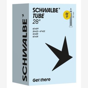 Schwalbe Slange SV17 28 tommer 28/47-622/635 fv 50mm