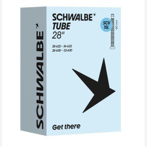 Schwalbe Slange SCV15L 28 tommer 28/34-622/630 klikventil 60mm