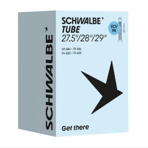 Schwalbe Slange SCV19L 28 tommer 54/75-584/622 klikventil 40 mm