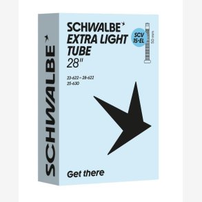 Schwalbe Slange SCV15-EL 28 tommer 23/28-622/630 klikventil 50mm
