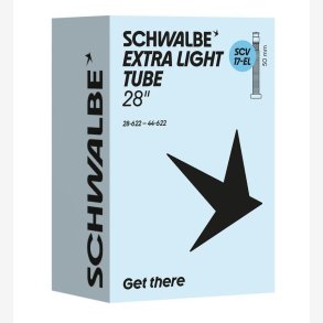 Schwalbe Slange SCV17-EL 28 tommer 28/44-622 klikventil 50mm