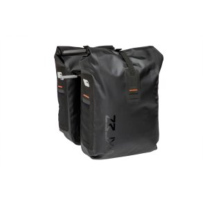 New Looxs Varo dobbelt cykeltaske vandt�t sort MIK 2.0 40L