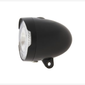 IKZI Light forlygte Retro JR batteri sort WP