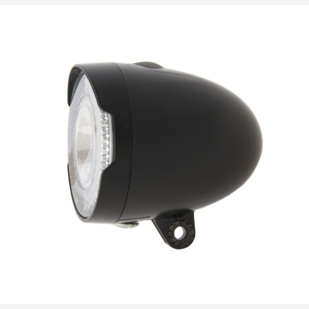 IKZI Light forlygte Retro JR batteri sort WP