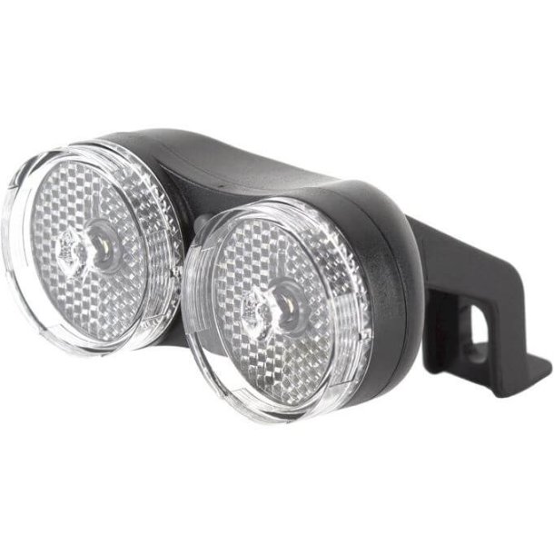 IKZI Light forlygte Dobbelt batteri sort