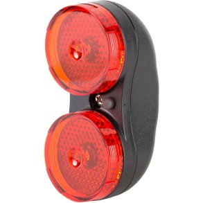 IKZI Light baglygte Dobbelt batterisk�rm