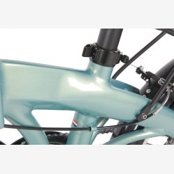 Foldbar cykel U-Go Dare i3 - 20 tommer - Nexus 3 gear - V-bremse - Alpine Green