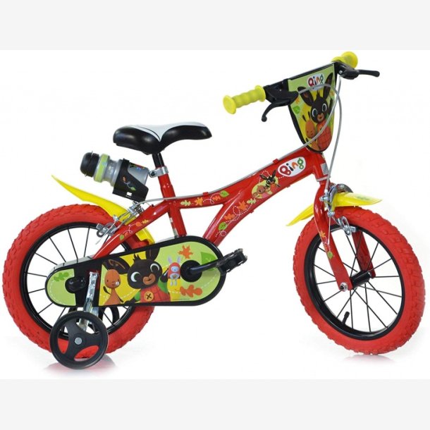 Bing 14 24 cm Drengecykel rødt - 14" Cykler -