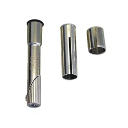 Ahead styrstamme adapter Ergotec Quill til 1 "+ 1 1/8" gafler med gevind - slv