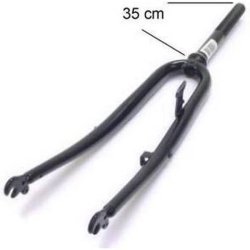 Forgaffel 28" Tour Black Unicrown