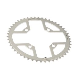 Gebhardt klinge 44T � 4-huls, s�lv (9-speed / BCD 104)