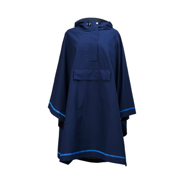 Weathergoods Sweden regn poncho til cykel Imbris m�rkebl� S