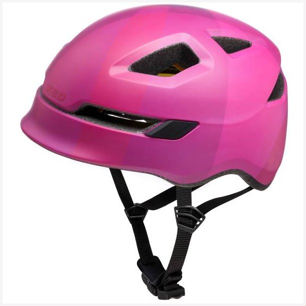 Cykelhjelm KED POP II Lite M (52-56cm) mat pink