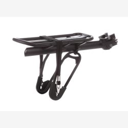 Massload bagageb�rer til sadelpind, sort