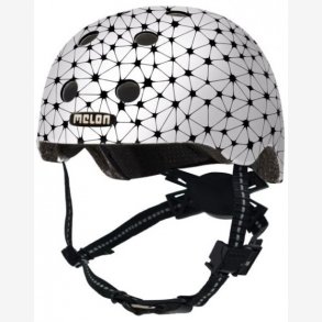 Cykelhjelm MR Synapse polycarbonat hvid strrelse 44-50 cm