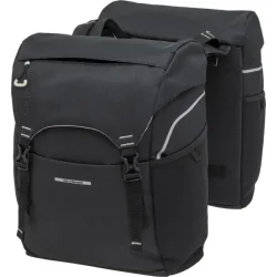 New Looxs cykeltaske dobbelt Sports sort 32L