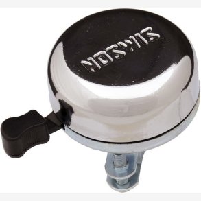 Cykelklokke Simson Traditional steel - chrome