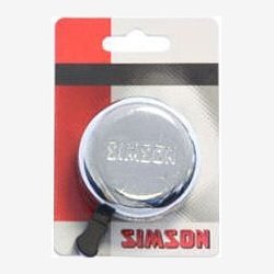 Cykelklokke Simson Traditional steel - chrome