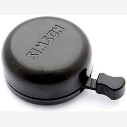 Cykelklokke Simson Traditional stl - sort