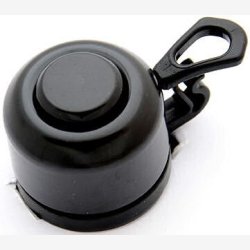 Cykelklokke Simson Compact - sort