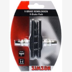 Simson Bremse Shoe Set for V-Bremse 72mm