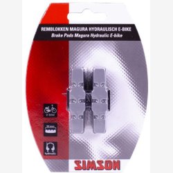 Simson E-Cykel Bremse pads for Magura hydraulic rim Bremse
