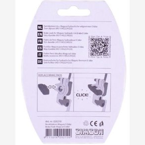 Simson E-Cykel Bremse pads for Magura hydraulic rim Bremse