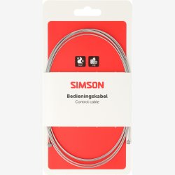 Inderkabel Simson gearskifter rustfrit st�l