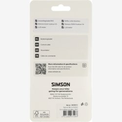 Inderkabel Simson gearskifter rustfrit st�l