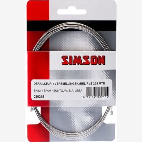 Shift cable Simson - stainless steel