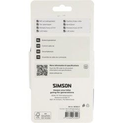Simson gearkabel Nexus rustfrit st�l gr�