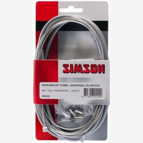 Bremse cable set complete Simson universal - grey