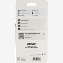Gearkabels�t Simson komplet SA - sort