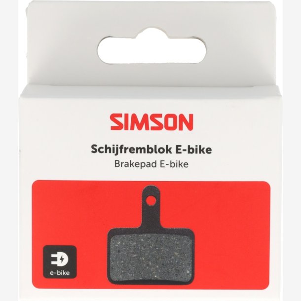Skivebremseklodser Simson elcykel
