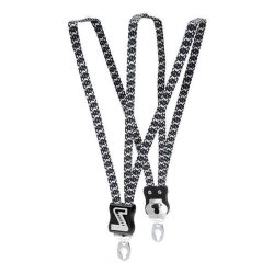 Bagagebrerstrop Trio Simson med 3 elastikker - slv/gr