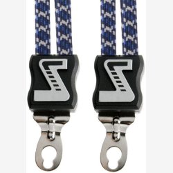 Luggage carrier strap Trio Simson with 3 straps - marine/white