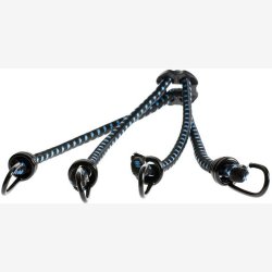 Spider bagagestrop Simson 4 kroge - sort/bl