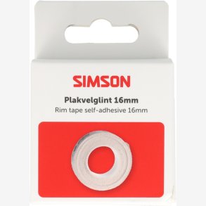 F�lgb�nd Simson 16 mm bredt