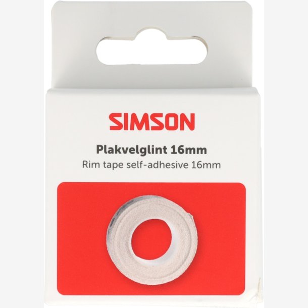 F�lgb�nd Simson 16 mm bredt