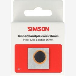 Slangelapper Simson 16 mm 8 stk.