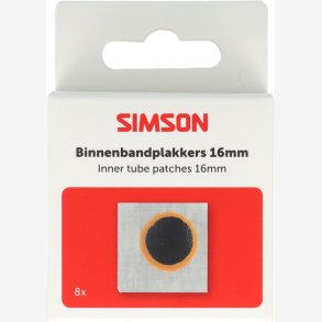Slangelapper Simson 16 mm 8 stk.