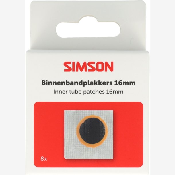 Slangelapper Simson 16 mm 8 stk.