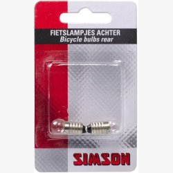 Simson prer til bag 6V 0,6W (2x)