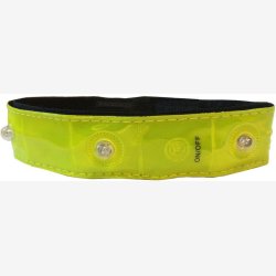 Simson refleksarmbnd med 4 LED'er