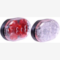 Simson lygtest med batterier 5-LED