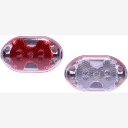 Simson lygtest med batterier 5-LED