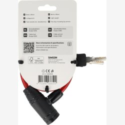 Simson Spiralkabell�s B�rn 8mm x 90cm