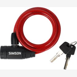 Simson Spiralkabell�s B�rn 8mm x 90cm